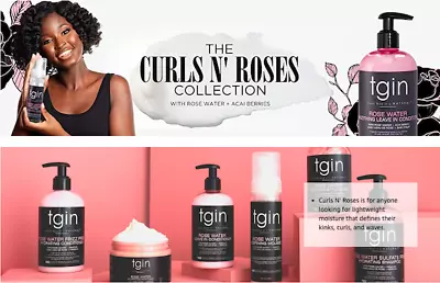 Tgin | Curls N' Roses Hair Products • £17.79