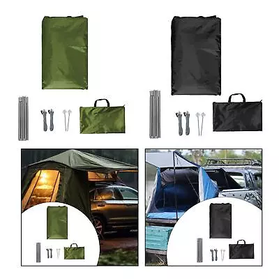 SUV Tailgate Tent Canopy Waterproof Sun Shelter For Camping Outdoor Barbecue • $115.70