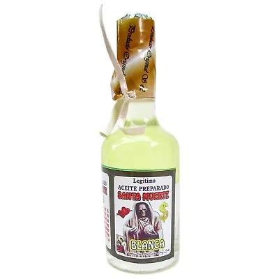 Santa Muerte Legitimo Aceite Preparado / Holy Death Handcrafted Conjure Oil • $15.99