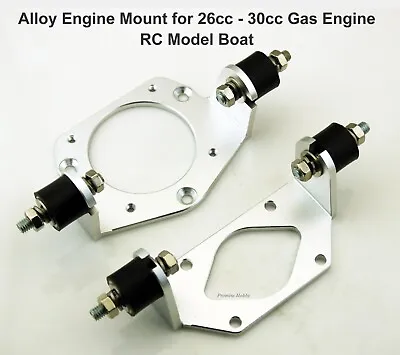 Aluminum Engine Mount For Zenoah 26cc 29cc 30CC Gas Marine Engine RC Model Boat • $44.53