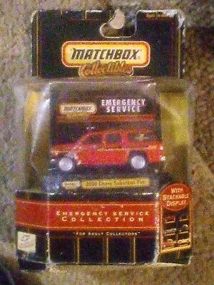 Matchbox “Emergency Service Collection” 2000 Chevy Suburban • $0.99