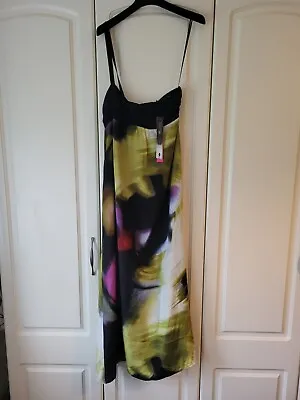 M&S Limited Collection One Shoulder  Dress Multi Size 10 BNWT • £6