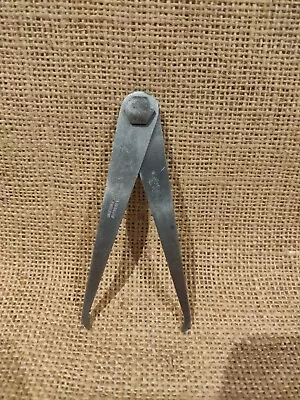 £5.95 • Buy Vintage English Moore & Wright  4  Outside Inside Caliper  Engineering Tool 