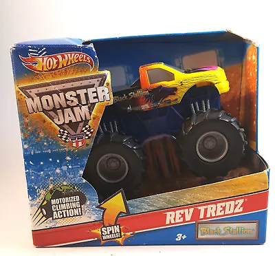 Rev Tredz Hot Wheels 2011 Monster Jam Collectible Truck1:64 Black Stallion W2500 • $24.95