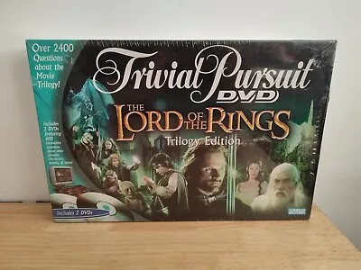 £14.95 • Buy The Lord Of The Rings (trilogy Edition) Trivial Pursuit DVD Board Game Parker