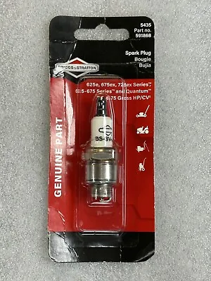 Briggs & Stratton 5435 Part No. 591868 Spark Plug - Genuine Parts - Factory New! • $7.20