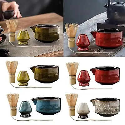 4 Pieces Japanese Matcha Whisk Set Best Gift For Friends Family Beverage • $39.26