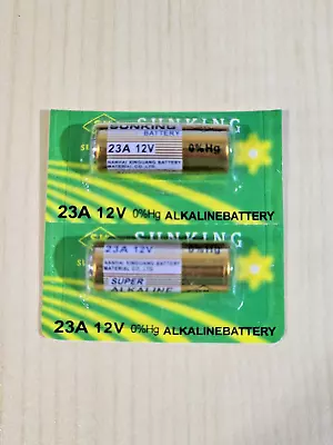 2 Pack Sunking A23 12v Alkaline Battery MN21 MN23 23AE 21/23 GP23 23A 23GA • $3