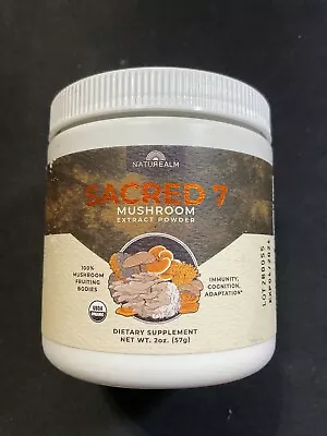 Naturealm Sacred 7 - Extract 2 Oz - Chaga Cordyceps Lion's Mane Maitake Reish... • $16.95