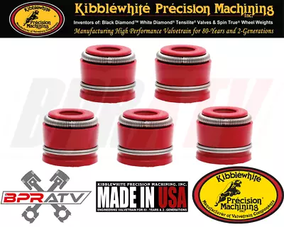 🔥Yamaha YFZ450 YFZ 450 Kibblewhite Viton Valve Stem Seals Seal Set Of 5 Five⚡ • $22.95