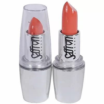 £2.89 • Buy Saffron Playful Chic Lipstick Dark Salmon Peach Coral Pumpkin Nude Shade No: 24