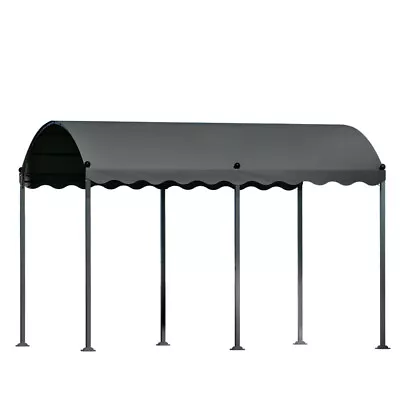 $201.95 • Buy Instahut Gazebo 4x3m Party Marquee Outdoor Wedding Event Tent Iron Art Tent Grey