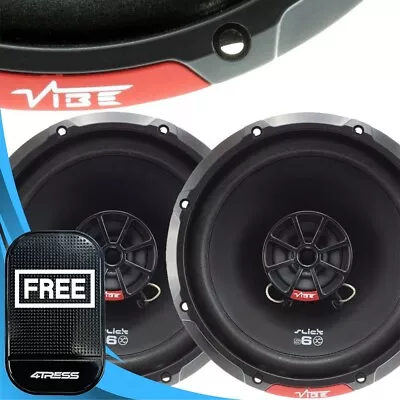 Vibe Speakers Set Series 6 Audio System 6.5  Car Door Shelf Coaxial SLICK6-V7.M✅ • $62.16