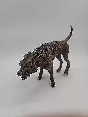 Lord Of The Rings Hobbit Warg Figure Fimbul Hunter Posable Werewolf Dire Wolf 6  • $27.99