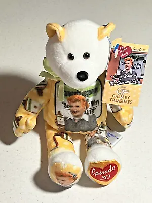 I Love Lucy Episode 30 Lucy Does A TV Commercial Beanbag Plush Teddy Bear Gift • $9.63