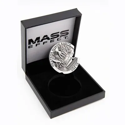 Mass Effect 1 2 3 The Fall Of Earth Reaper War Challenge Coin Figure N7 Box • $39.99