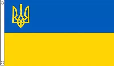 3x5 Ukraine Ukrainian Small Trident Flag 3'x5' House Banner Super Polyester 100D • $9.88