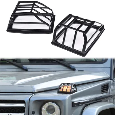 Front Turn Signal Corner Lights Guard Cover For Mercedes Benz G-Class 2007-2018 • $69.99