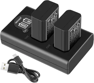 $119.95 • Buy Neewer NP-FW50 Camera Battery Charger Set For Sony A6000 A6500 A6300 A7 A7II A7R