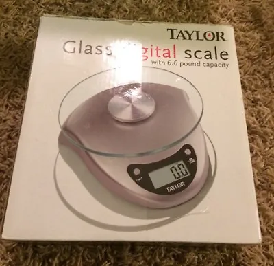 Taylor Biggest Loser Digital Food Scale-6.6 Lb • $19.95