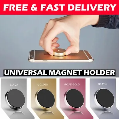 Universal Car Magnetic Mobile Phone Holder Dashboard Mount High Quality • £2.99