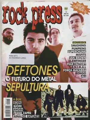 ROCK PRESS Magazine; #16 O/98; Deftones Billy Corgan Korn • $7.50