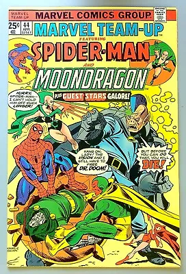 Marvel Team-Up #44 ~ MARVEL 1976 ~ Spider-Man And Moondragon FN • $7.99