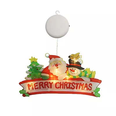 Holiday Decor Light Multifunctional Festive Backpack Santa Snowman Led Window • $12.25