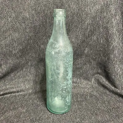 $8 • Buy Vintage Clicquot Club Bottle Embossed Raised Lettering