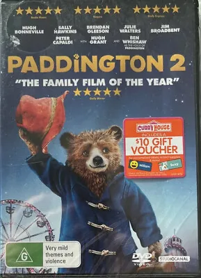 Paddington 2 (DVD 2017) Family Film Of The Year. Brand New Sealed Region 2 & 4 • £8.03