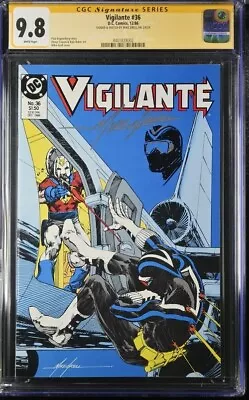 VIGILANTE (1986) #36 (CGC 9.8 SS) Signed & Sketched Mike Grell * Census=1 • $365.80