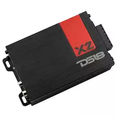 DS18 1140W 2 Ohm Ultra Compact Class D 2-Channel Amplifier Car Motorcycle Amp X2 • $152.96