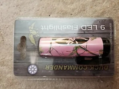 Duck Commander 9 LED Compact Flashlight Realtree Pink Camo • $6.99