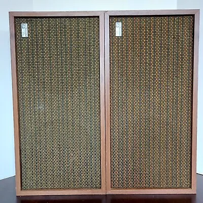 $99 • Buy Vintage Fisher XP-55B Speakers Walnut Cabinet/Look Good & Sound Good!