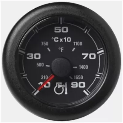 VDO Marine OceanLink® Pyrometer Gauge 52mm 900°C/1650°F Black • $84.53