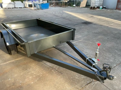 Box Trailer LED 7X4FT Full Chequerplate ALSO 7x5 8x4 8x5 AVAILABLE MADE TO ORDER • $1350.69