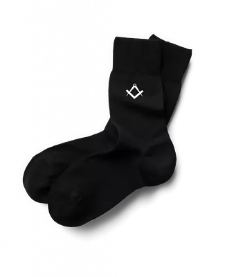 Masonic Socks For Freemasons – Mens Black No G – A Great Gift Or Present For ... • £5.99