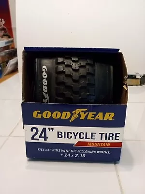 Goodyear Tires 24  X 2.10   Mountain Bicycle Tire Black NEW • $20