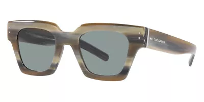 Dolce & Gabbana Men's DG4413-339087-48 Fashion 48mm Grey Horn Sunglasses • $79.99