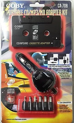 £5.95 • Buy Car Cassette Adapter Kit Tape Audio Music Converter For Phone IPod MP3 Jack AUX