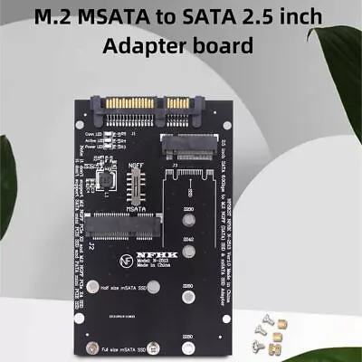 Adapter Board Converter Card M.2 MSATA To SATA SATA To M2 NGFF Adapter Plate • $15.72