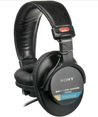 $169 • Buy Sony MDR-7506 Stereo Professional Monitoring Large Diaphram DJ Headphones New