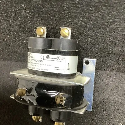 MDI Ind. 230NO-24D 2-Pole Standard Mount Mercury Contactor 30A 24 VDC (ST945) • $19.99