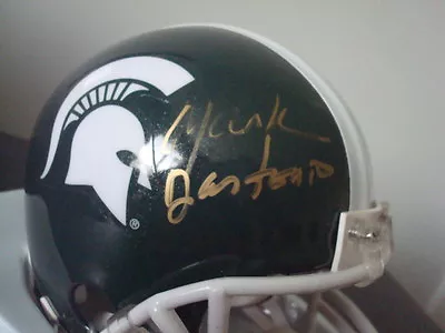 Mark Dantonio AUTOGRAPHED MICHIGAN STATE SPARTANS Mini Helmet SIGNED  • $74.95