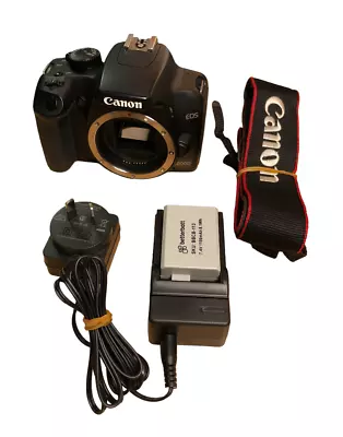 Canon Eos 1000d Dslr Camera - Ds126191 • $179