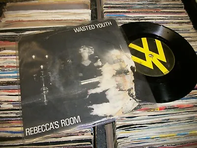 Wasted Youth- Rebeccas Room Vinyl 7  45rpm Ps Tatty Sleeve • £1.69