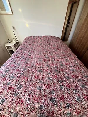 Super King Sized Kantha Quilt Bedspread • £90