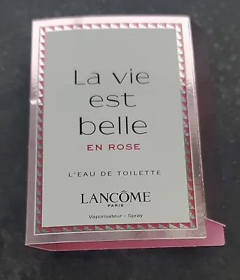 Stem Sample - Perfume Sample - La Vie Est Belle En Rose De Lancôme • £4.12