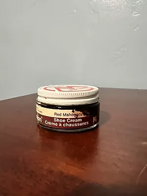 Vintage Jar Meltonian Shoe Cream Red Mahogany 12 Preowned 45g  • $7.99