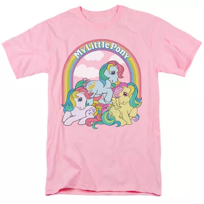 My Little Pony Vintage Under The Rainbow Licensed Adult T-Shirt • $23.95